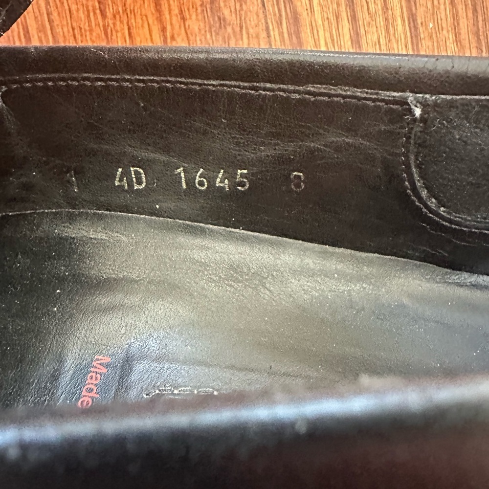 Prada Linea Rossa Black Leather Loafers - Picture 7 of 10